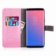 thumbnail image 2 of Dteck Premium Flip PU Leather Bling Glitter Wallet Card Slots Case Cover Love,For Samsung Galaxy S10 Plus,pink, 2 of 2