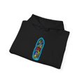 thumbnail image 3 of Flip Geoff Rowley Monster Party Skateboard 2000s Vintage Classic Hoodie Print - M / Black, 3 of 5