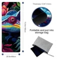 thumbnail image 4 of Chameleon Gym Towel with Storage Bag, 72.8"x26.8", Suitable for Yoga, Pilates, Fitness, Yoga Blanket, Yoga Towels, Yoga Mat Towel, 4 of 6