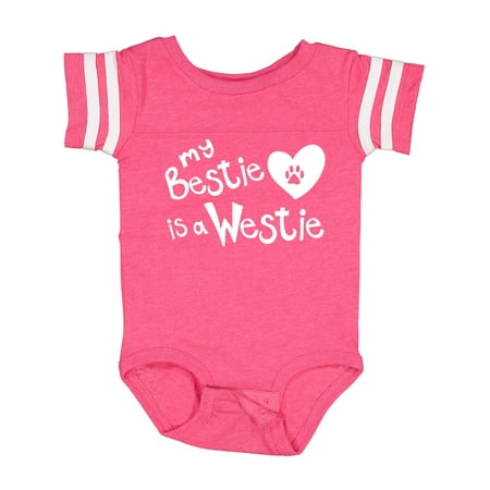 

Inktastic Bestie Westie Gift Baby Boy or Baby Girl Bodysuit
