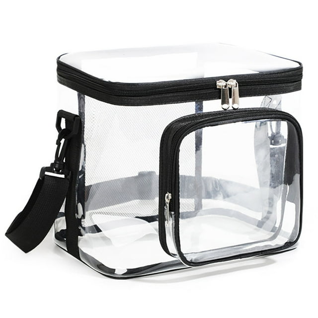Transparent Storage Box, Portable Organizer for Home, Modern Minimalist Foldable Container, Camping Gear, Closet Accessory, Travel Essentials