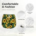 thumbnail image 6 of Xecao's Sunflower 1 for a double-layer running short for women, perfect for gym, tennis, and more, featuring a convenient pocket., 6 of 9