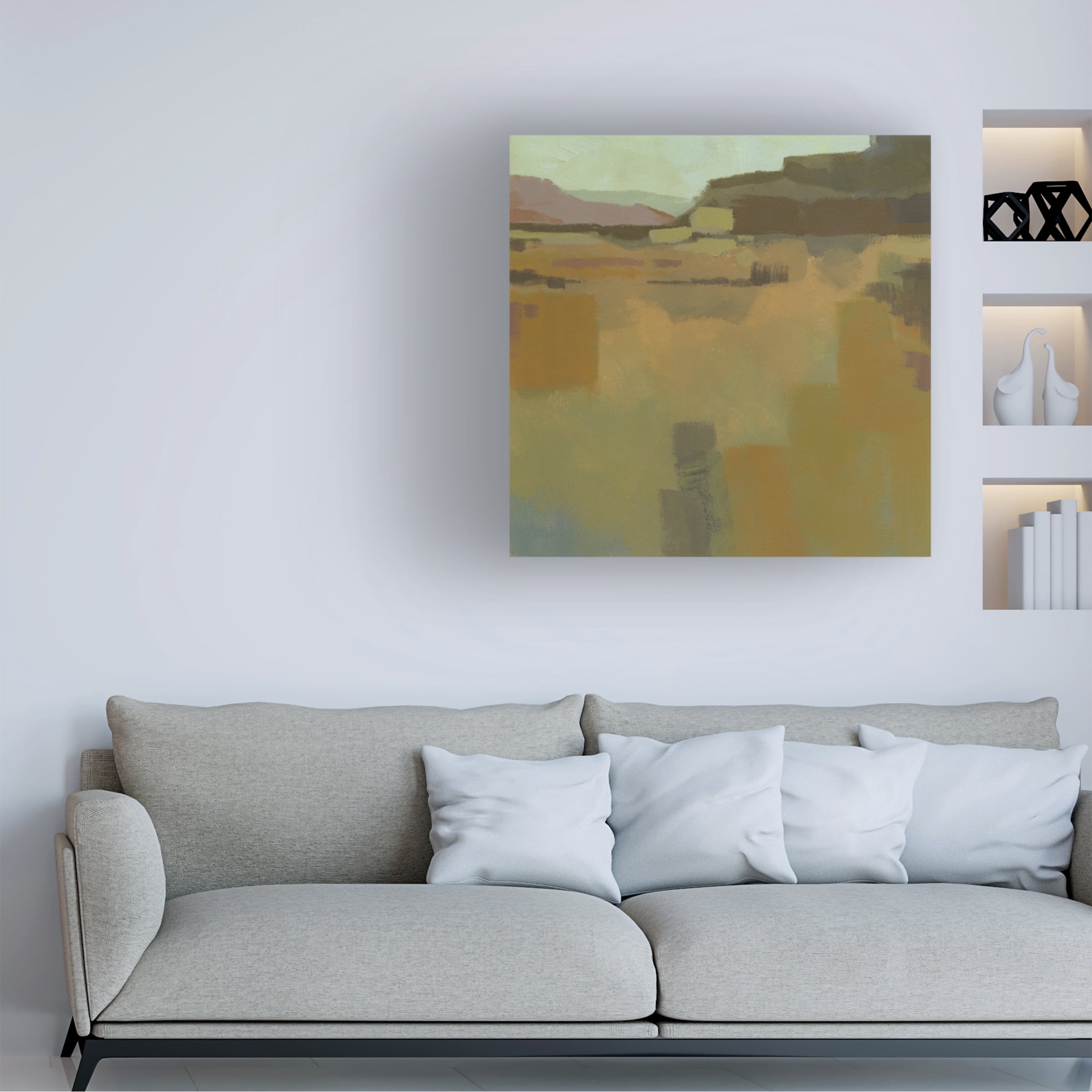 Jacob Green 'Mountain Meadow I' Canvas Art