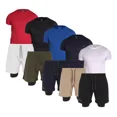 thumbnail image 1 of Pack 5 Playera Y 5 Shorts Deportivos Entrenar Ejercicio Gym, 1 of 8