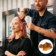 thumbnail image 2 of OUNONA Hairdressing Basin Tray Brown PVC Waterproof Hairdressing Accessory 1Set for Barbershop, 2 of 4
