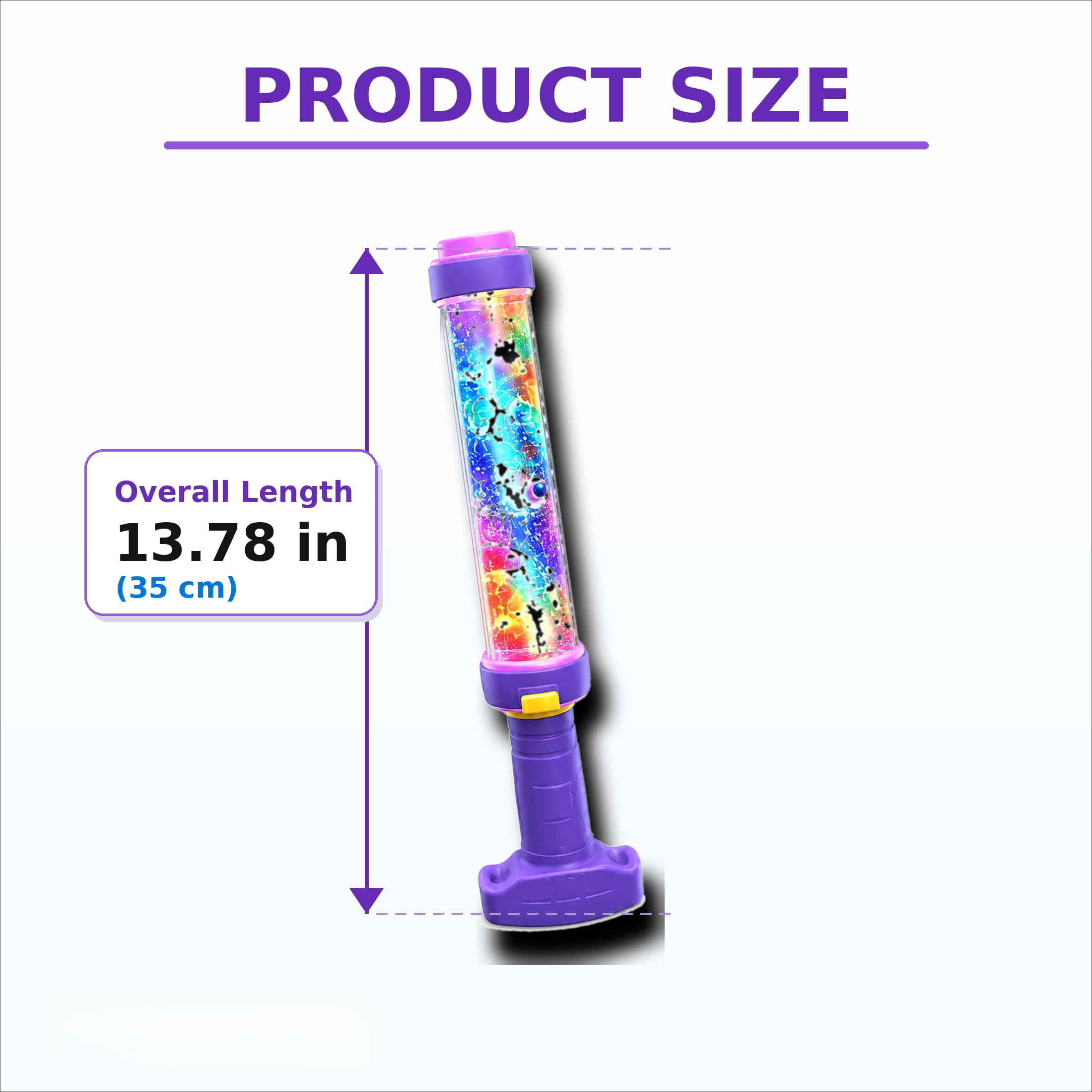 Glowing Rainbow LED Water Blaster, Automatic Electric Water Gun with Multicolor Lights, Pool & Beach Toy