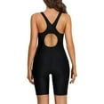 thumbnail image 3 of Beautyin Athletic One Piece Swimsuits for Women Boyleg Swimwear Racerback Bathing Suits, 3 of 8
