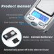 thumbnail image 3 of Mini báscula de gramos portátil 200 g / 0,01 g Mini báscula digital de bolsillo con forma de llave de coche Báscula electrónica con batería para joyería, alimentos (1 pieza), 3 of 5