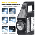 thumbnail image 2 of Linterna  Bloosom Camping Led Solar Super Brillante 500 Lúmenes Negro, 2 of 4