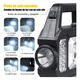 thumbnail image 2 of Linterna  Bloosom Camping Led Solar Super Brillante 500 Lúmenes Negro, 2 of 4