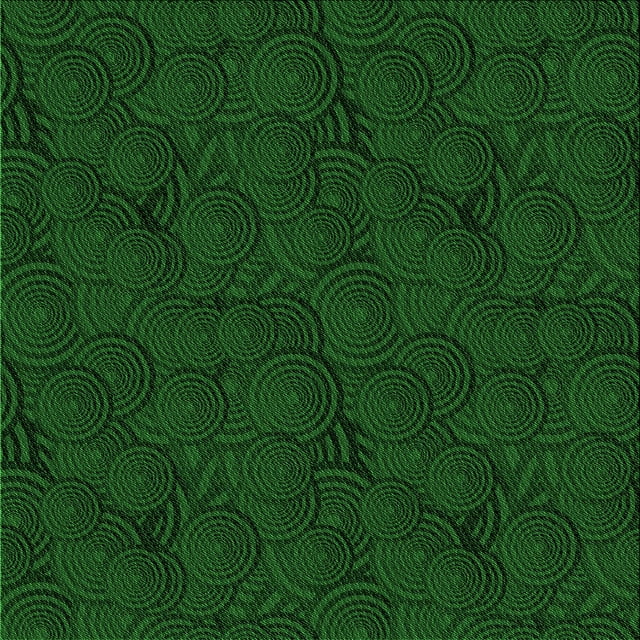 Ahgly Company Machine Washable Indoor Square Transitional Green Area Rugs, 6' Square