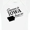 thumbnail image 4 of Inktastic Someone in Iowa Loves Me Boys or Girls Baby Bodysuit, 4 of 5