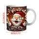 thumbnail image 2 of Taza navideña inflada con diseño de muñeco de nieve, taza de Papá Noel inflada de 15 oz y 11 oz., 2 of 5