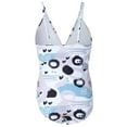 thumbnail image 6 of Toddler Girl Swimsuit Swimming One Piece Swimming Accessories Floral Prints Girls' Swimwear White 7-8 Years, 6 of 6