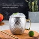 thumbnail image 4 of Taza Acero inoxidable Agua Vino Café Taza de bebida de la leche con mango Moda Tazas Reutilizable Reutilizable Gifts Gifts Bar Party Glossy 550ml seitruly  HA028164-02B, 4 of 7
