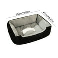 thumbnail image 3 of Luoshdecor Rectangle Dog Bed for Medium Small Pets, Indoor Outdoor Washable Non-Slip Soft Puppy Bed,Calming Pet House, 3 of 6