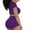 Purple, variant on Spandex Yoga Pants for Women Legging HighWaist Women Yoga Pants Two Piece Workout Suit with Lifting Design for Fitness Training and