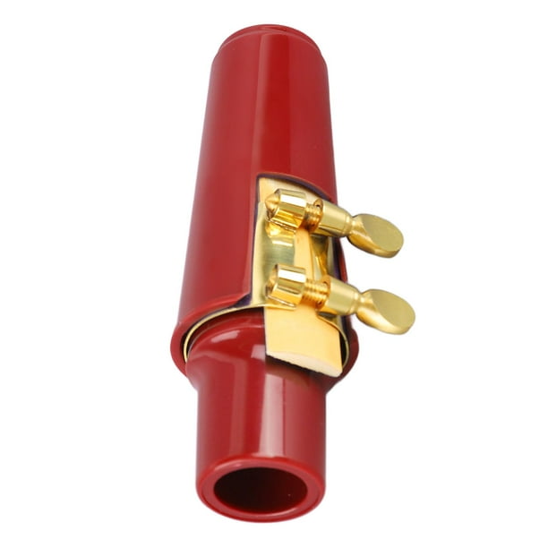 Kit de Boquilla de Saxofón Alto Cubierta de Saxofón Accesorios de Instrumentos de Lengüeta de Ligadura para Reemplazo ANGGREK Otros