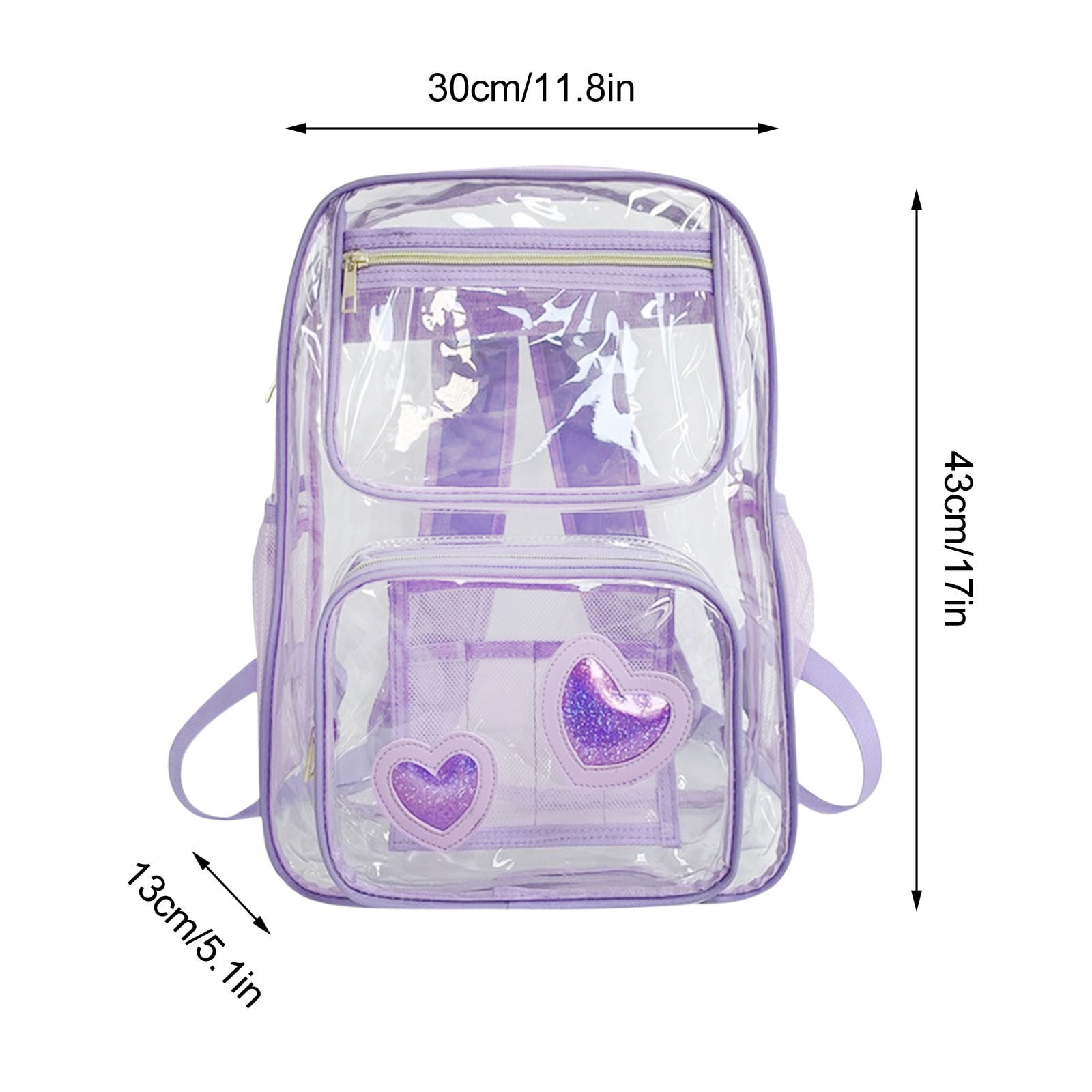 Backpacks for School Backpacks for School,Pvc Transparent Student Bag Large Capacity Backpack Leisure Travel Transparent Backpack Pvc Large School Bag,Backpack for School,Large Backpack for School