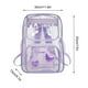 thumbnail image 2 of Mochila Transparente de Pvc para Estudiantes, Mochila de Gran Capacidad, Mochila de Viaje Transparente, Mochila Escolar Grande de Pvc., 2 of 4