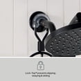 thumbnail image 4 of Better Homes & Gardens 4-Shelf Hanging Shower Caddy with Handheld Hose-Friendly Design in Matte Black, 4 of 7