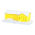 thumbnail image 4 of Colcolo 3x1:87 HO Scale Modern Miniature Building House DIY Sand Table Railway Diorama 3 Pcs, 4 of 7