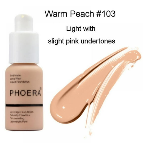 Matte + Poreless Liquid Foundation Makeup, Long Lasting, Waterproof & Sweatproof Foundation