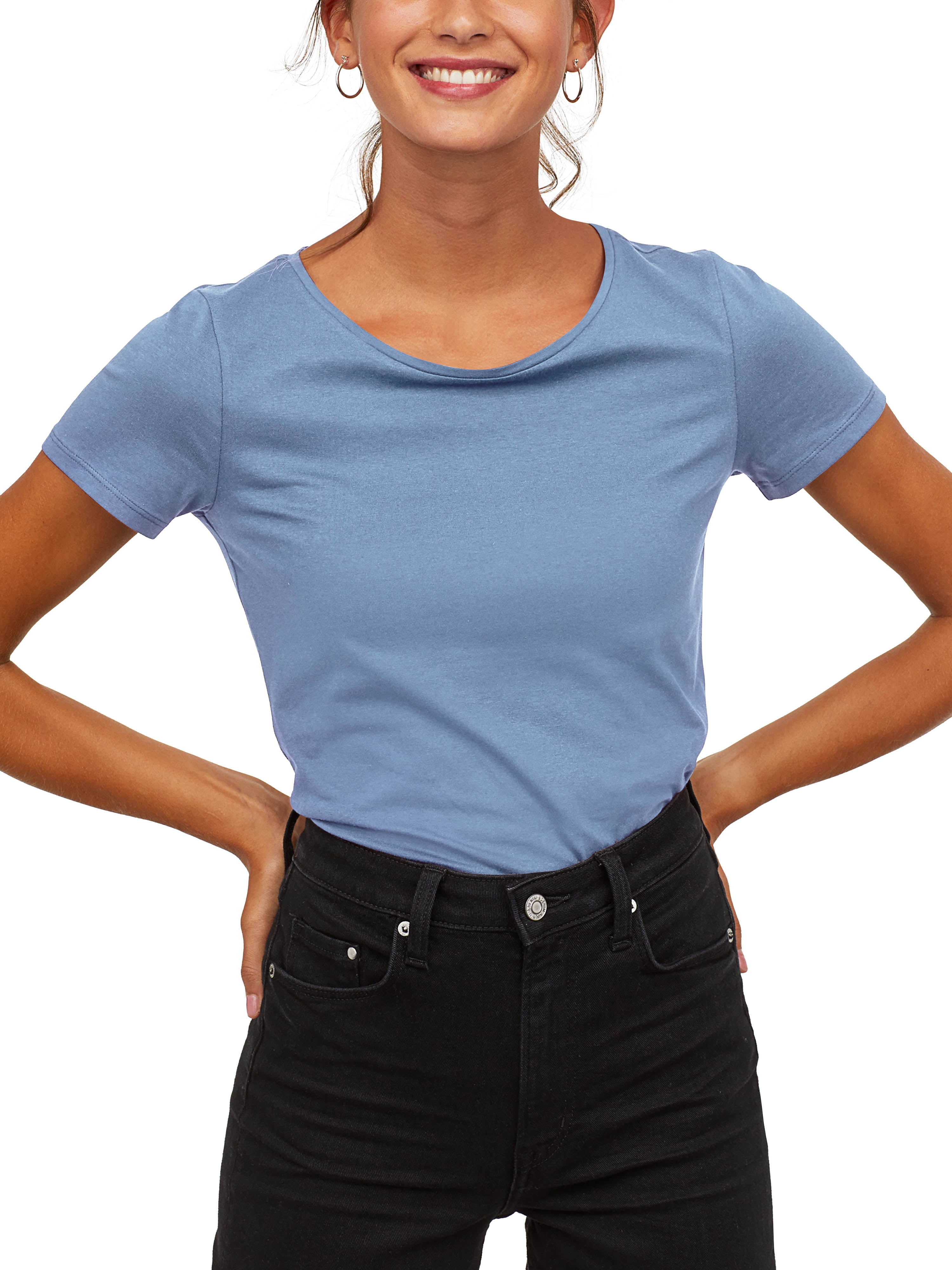round bottom shirts women's