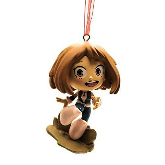 Ochako Uraraka Hero My Hero Academia Custom Christmas Ornament