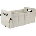 thumbnail image 1 of Car Trunk Organizer - Collapsible Multi Compartment Storage with Adjustable Straps for SUV, 1 of 6