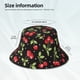 thumbnail image 3 of Balery Sweet Red Cherry Sombreros para el sol para hombre y mujer, sombrero de pescador con UPF 50+, 3 of 6