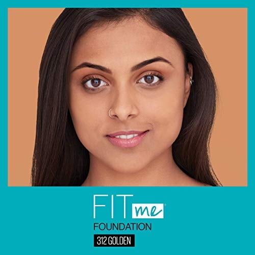 Base Líquida Matte + Poreless Maybelline Dorado 28ml sin aceite