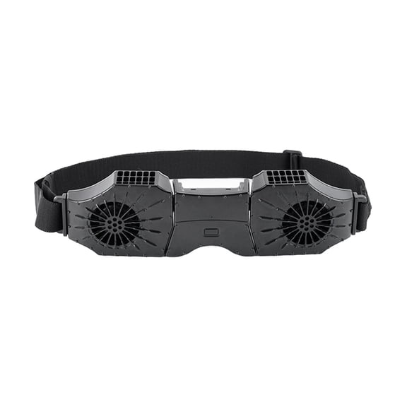 2 Air Vents Portable Waist Clip Fan with Adjustable Belt, 8000mAh Cool Fan, Waist Fan for Work Camping Travel Fishing