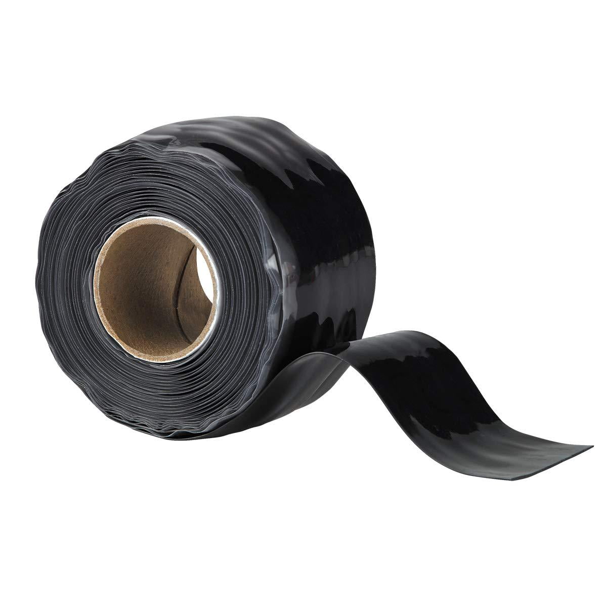 Uxcell Heat Resistant Tape High Temperature Heat Transfer Tape PTFE Film  Adhesive Tape 0.98 Width 33ft Length Black