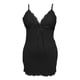 thumbnail image 2 of Gibobby Lencería sexy para mujer Lencería sexy babydoll para mujer, camisón halter, babydoll para mujer, lencería sexy para sexo(Negro, 3XG), 2 of 5