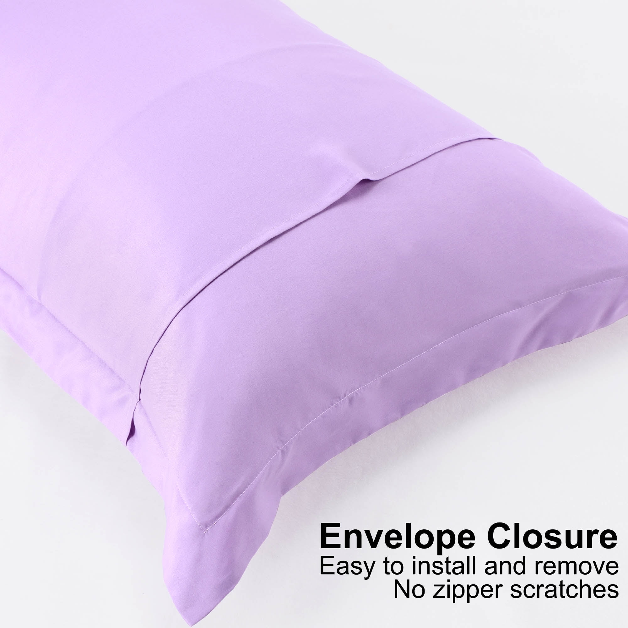 Purple pillow cases walmart online