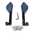 thumbnail image 1 of Trayknick 1Pair Universal CNC Rear View Mirrors Replacement Metal Modified Side Mirrors for Motorcycles, 1 of 13