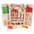 thumbnail image 3 of de herramientas para , jugue construcción Caja de almacenamiento de para juguetes de construcción Caja de herramientas de Hugo Los niños fingen jugar, 3 of 8