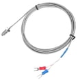thumbnail image 1 of 1/2/ K Type Thermocouple M8 Screw Thread Temperature Sensor Wire 0-400 Degrees Celsius, 1 of 8