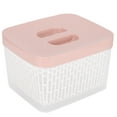 thumbnail image 1 of Portable Double Layer Filter Fruit Vegetable Washing Basket Strainer Kitchen Accessory, 1 of 9