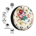 thumbnail image 4 of Kdxio Spare Tire Cover for RV Trailer, Waterproof Wheel Cover,Camper Spare Tire Cover Fit for Rv SUV Truck Travel Trailer 14 inch-Bird Butterfly Rose, 4 of 8