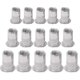 thumbnail image 1 of 100PCS Threaded Rivet Nut Threaded Rivet Rivet Nut Flat Head Threaded Rivet Nuts Rivet Nut Threaded Insers Nut Head Nut, M8, 1 of 4