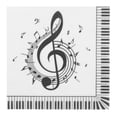 thumbnail image 3 of Music Note Napkins for Party Use Offering 20Pcs Disposable Paper Napkins, 3 of 4