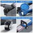 thumbnail image 6 of Car Jack Set,2 Ton Low Profile Floor Jack and Tow Heavy Duty 3 Ton Jack Stand,Single Piston Quick Lift Pump,Reflective Strips Suitable for Night Use, 6 of 7