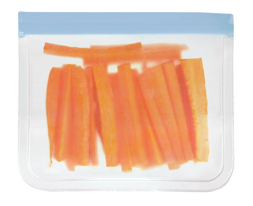 Reusable Food Storage Bag, BPA Free Freezer Bag for Meat Fruit Veggies