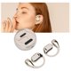 thumbnail image 1 of Auriculares De Traductor De Idioma IA, 144 Idiomas En Línea Traducción En Tiempo Real Traducción Instantánea Auriculares Con Aplicación, Ideales Para El Aprendizaje De, 1 of 7
