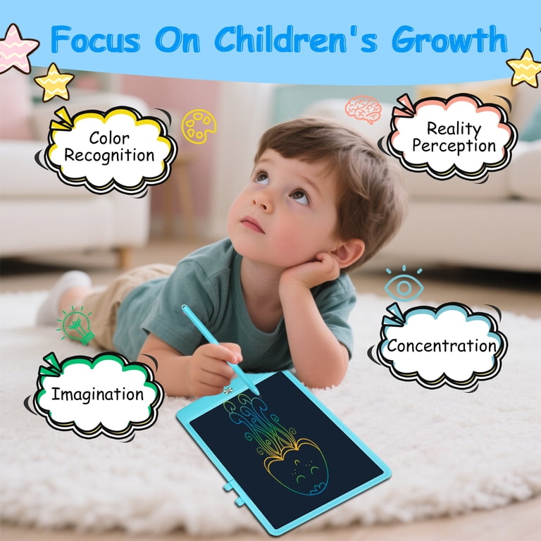 VAMOUT 10 Inch LCD Writing Tablet, Blue photo 2