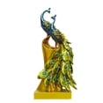 thumbnail image 5 of Estatuilla de pavo real artesanal de resina de 27cm, tienda, regalo de cumpleaños de boda, decoración artística para el hogar JAMW Sencillez, 5 of 5