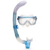 Dolfino Silicone Tri-View Mask and Turbo-Flex Snorkel Combo