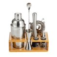 thumbnail image 1 of Steel Stainless Steel Wine Shaker Set Bright Finish Round Hole Strainer Bar Tool Set for Bartender, 1 of 7
